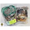Image 1 : 2 BAGS OF VINTAGE MIX ESTATE JEWELRY TOGETHER