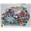 Image 1 : ESTATE MOONSTONE & BLOWN GLASS & STONE JEWELRY