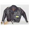 Image 1 : IRON GEAR SIZE 2 LEATHER BIKER JACKET