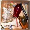 Image 1 : BOX OF ASSORTED HOUSE DECOR
