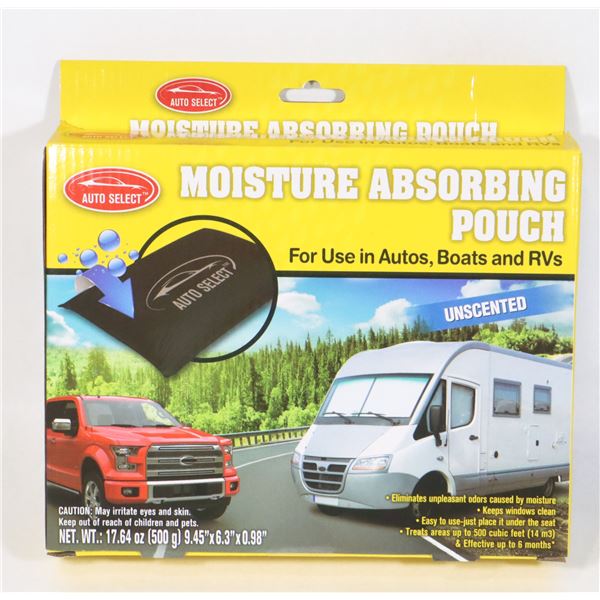 NEW MOISTURE ABSORBING POUCH