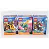 Image 1 : THREE NEW LEGO CITY STUNTZ BUILDING SETS