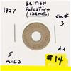 Image 1 : BRITISH PALESTINE 1927 5 MILS AU