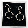 Image 1 : STERLING SILVER HOOP EARRINGS