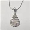 Image 1 : BZ1231-137 SILVER OPENABLE 16" NECKLACE