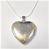 Image 1 : BZ1231-116 SILVER LOCKET 16" NECKLACE