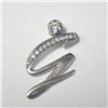Image 1 : BZ1231-147 SILVER CZ PENDANT