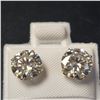 Image 1 : BZ1231-106 14K MOISSANITE EARRINGS