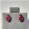 Image 1 : BZ1252-27 10K RUBY EARRINGS