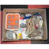 Image 1 : BOX OF NEW SORTED FASTENERS AND HARDWARE -