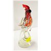 Image 1 : MURANO GLASS HAND BLOWN PARROT FIGURINE