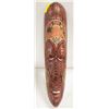 Image 1 : AFRICAN/ REDWOOD THEMED WOODEN MASK
