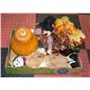 Image 1 : FLAT WITH HALLOWEEN DECOR INCL. FABRIC