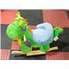 Image 1 : STUFFED DRAGON KIDS ROCKING ANIMAL