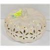 Image 1 : CERAMIC ELECTRIC PUMPKIN LIGHT - NEEDS BULB