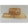Image 1 : LOT OF 5 NEW WOODEN TRAYS