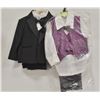 Image 1 : NEW BOYS 18M BLACK FULL TUXEDO SOLD WITH NEW 18M