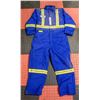Image 1 : FIRE RESISTANT HI VIS COVERALLS SIZE LARGE REGULAR