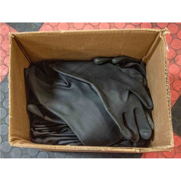 BOX OF RUBBER GLOVES