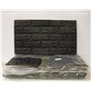 Image 1 : NEW UNBOXED 9 PACK OF 27 X 30" FAUX BRICK WALL