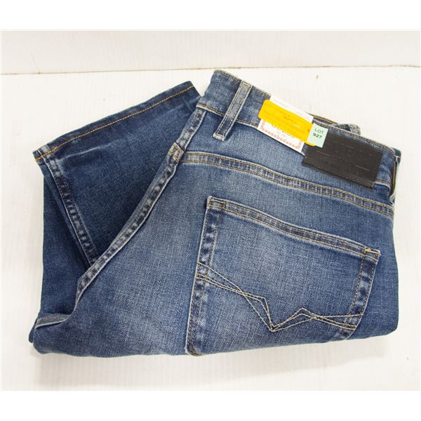 NEW GUESS SLIM STRAIGHT "STRATUS" BLUE JEANS