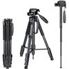 Image 1 : NEW REPACKED NEEWER 70" TRIPOD WITH 3-WAY PAN HEAD