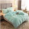Image 1 : UHAMHO SHAGGY FAUX FUR DELUXE PLUSH DUVET COVER