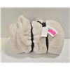 Image 1 : NEW HUDSONS BAY LUXE FAUX FUR IVORY THROW