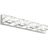 Image 1 : NEW CROME CRYSTAL LED 4 LIGHT FIXTURE