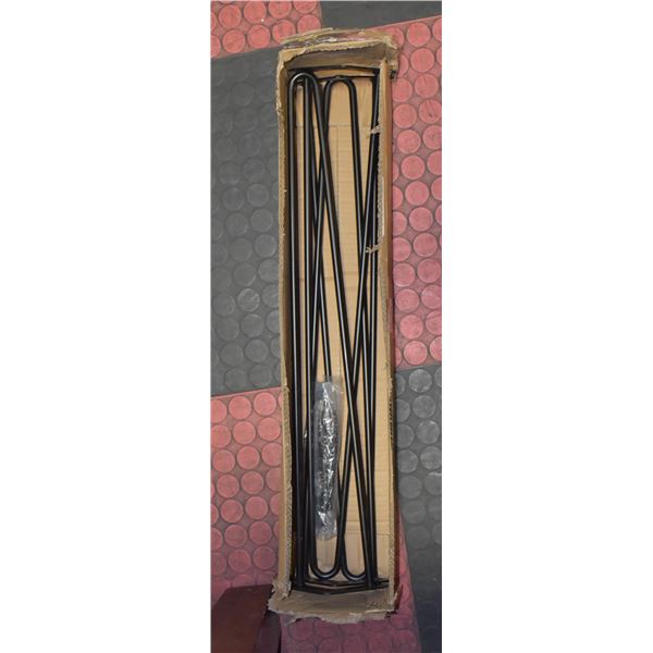 NEW SET OF 4 HAIRPIN FURNITURE LEGS, 28", STEEL