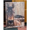 Image 1 : NEW HORSE WALL DECOR 20" X 28"