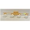 Image 1 : NEW GOLDEN BIRD 4 GLOBE LIGHT FIXTURE