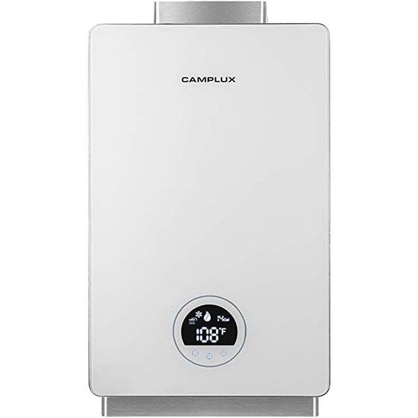 NEW REPACKED CAMPLUX 12L INDOOR TANKLESS WATER