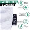 Image 2 : BRAND NEW HUSH CLASSIC WEIGHTED BLANKET, WHITE