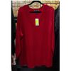 Image 1 : NEW KAREN SCOTT PLUS WOMENS 2X RED V-NECK SWEATER