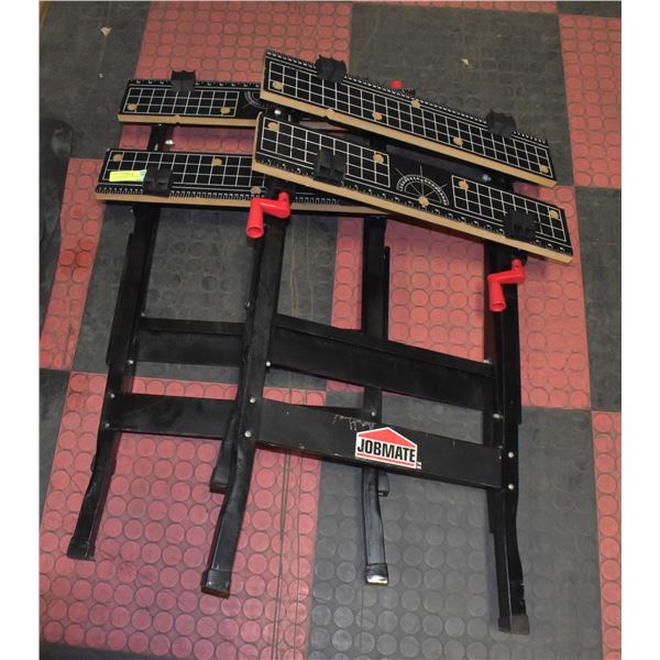 PAIR OF JOB MATE STANDS