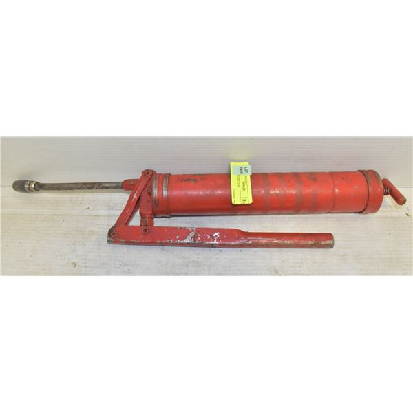 RED GREASE GUN