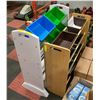 SET OF KIDS TOY STORAGE SHELVING AND BINS