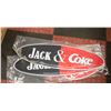 Image 1 : 2 NEW COCA-COLA & JACK DANIELS HANGING SIGNS