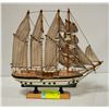 Image 1 : SMALL SHIP ORNAMENT 14" TALL