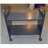 Image 1 : METAL CART WITH SHELVES H-36" W-18" L-36"