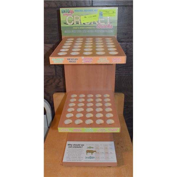 WOODEN RETAIL DISPLAY UNIT