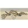 Image 1 : PAIR OF METAL DRAGON FLIES 18" X 12"