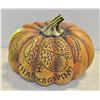 Image 1 : THANKSGIVING PUMPKIN 10" TALL X 13" WIDE