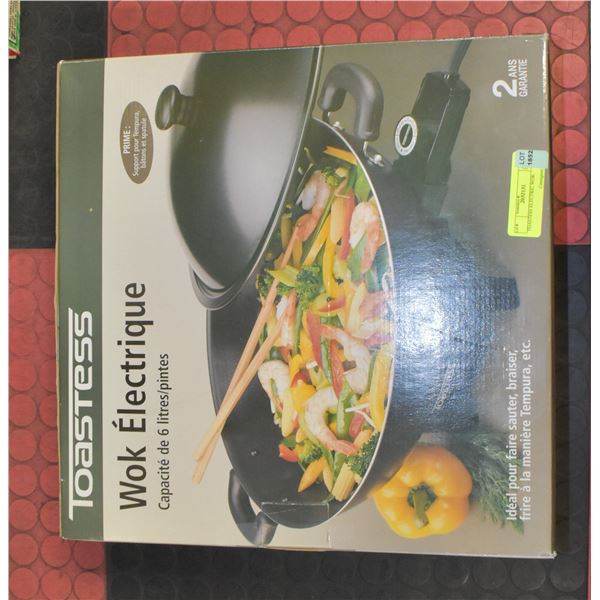 TOASTESS ELECTRIC WOK