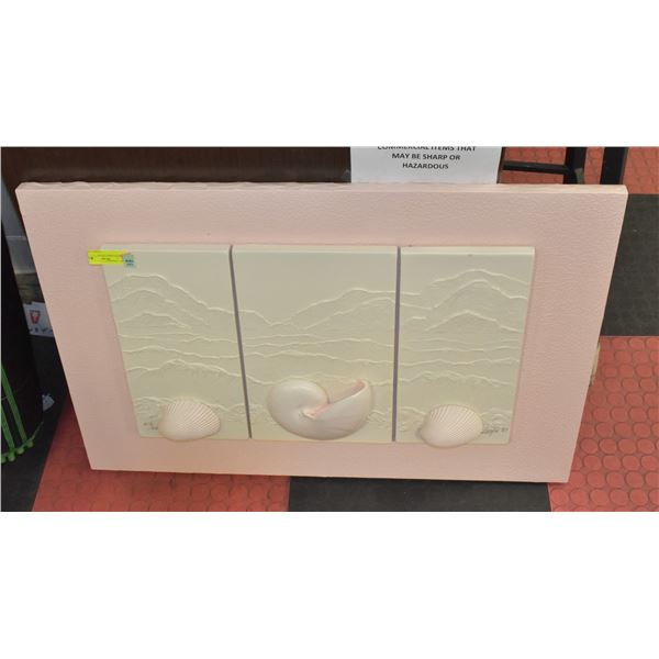 LARGE 3D SHELL DECOR