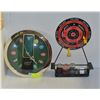 Image 1 : BILLIARDS CLOCK AND DART BAR GAME