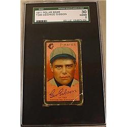 1911 T205 GEORGE GIBSON POLAR BEAR CIGARETTE CARD 