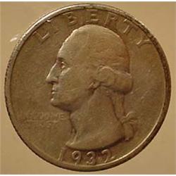 1932-D WASHINGTON QUARTER - See Pics to Grade