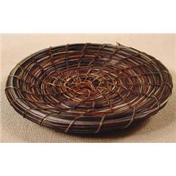 VINTAGE PAPAGO INDIAN HORSE HAIR BASKET - APPROX. 